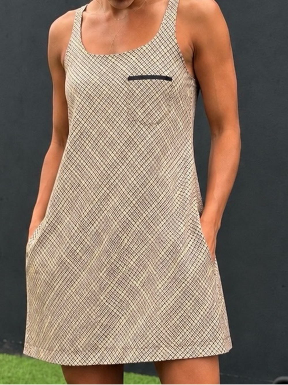 Zara Girls Plaid Sleeveless Shift Dress